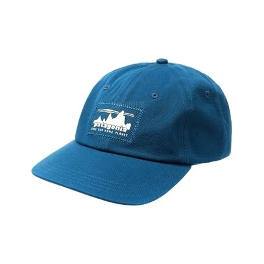 Patagonia Cotton Baseball Caps Men's Blue Патагония Хлопок Бейсболки Мужские Синие