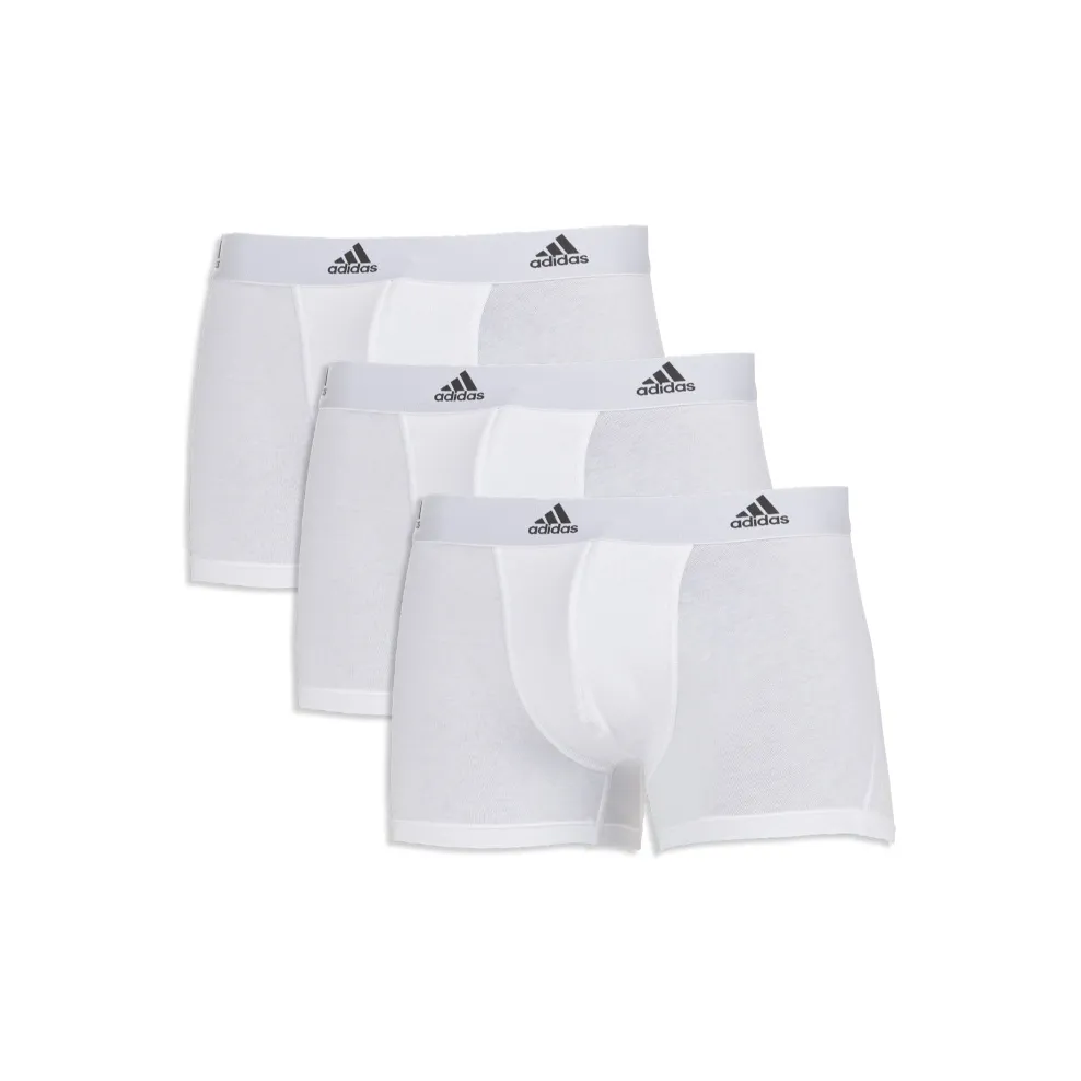Adidas Quick Dry, Breathable, Comfortable, Abrasion Resistant Men's 3 Pack White