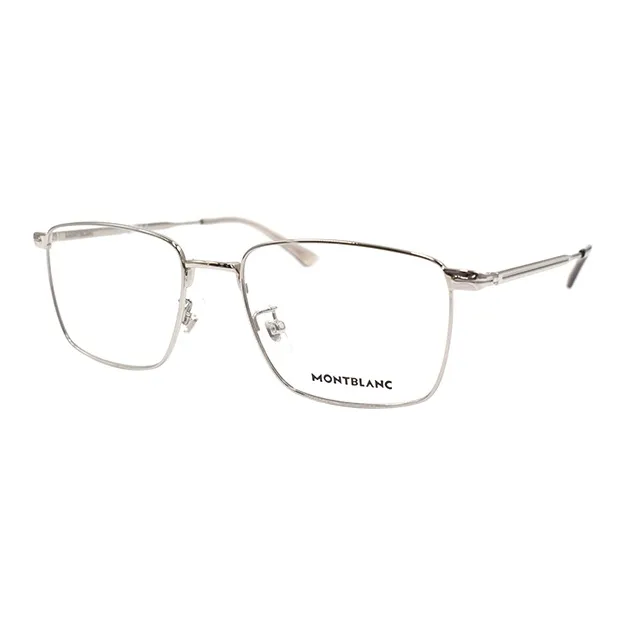 MONTBLANC Alloy Rectangular Eyeglass Frames Men's