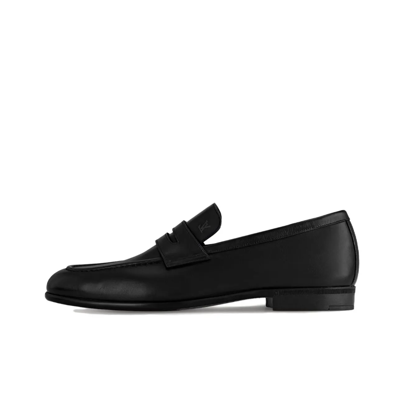 LOUIS VUITTON Glove Loafers Men Black