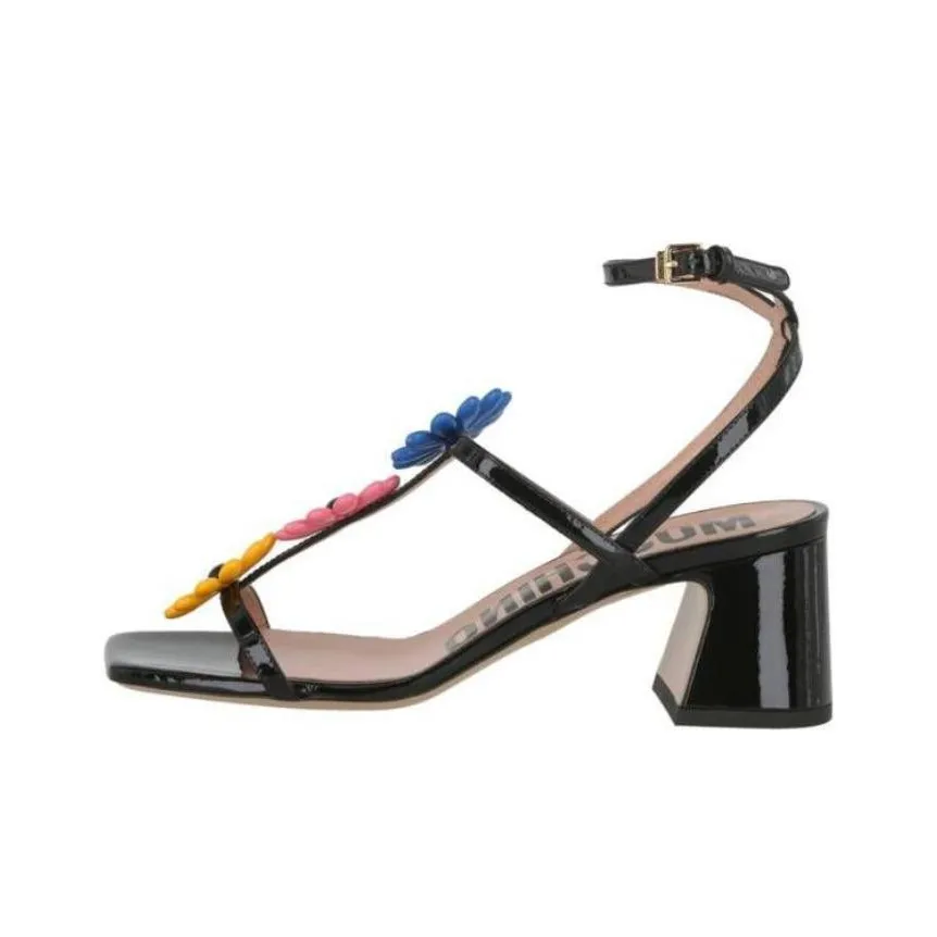 MOSCHINO One Strap Sandals Women's Black