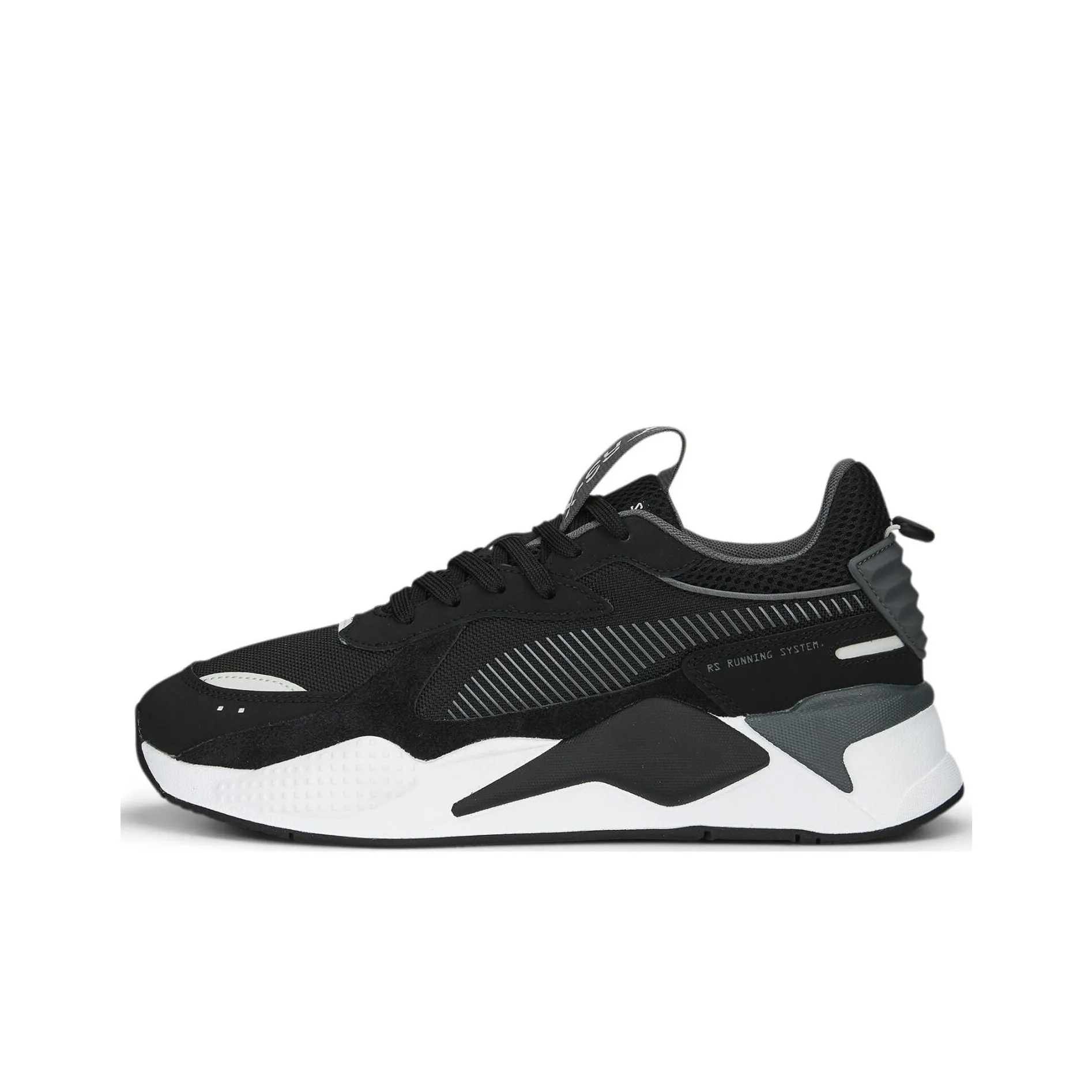 PUMA RS X Suede Black Glacial Grey