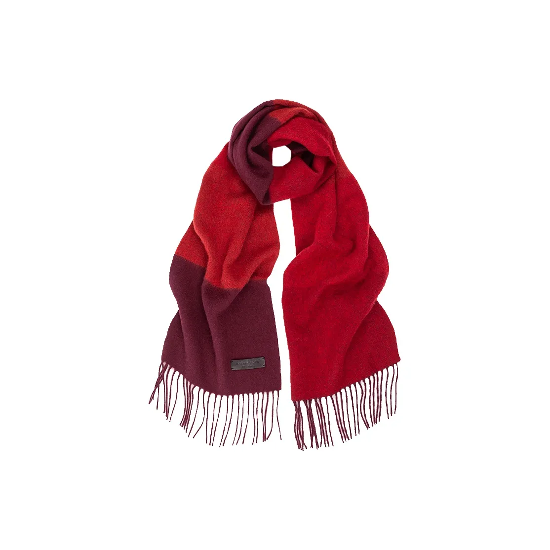 MARJAKURKI Red Scarf Just For You Atmosphere Greeting Card Exquisite Unisex