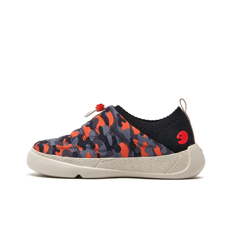 U.IN Odessa 2 Camouflage Series Painted Travel Shoes, Solid Color Collection Low Top Casual Shoes Women's