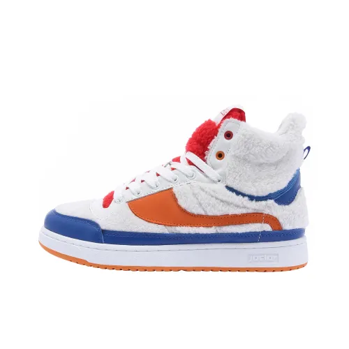 JACLAR Кроссовки для скейтбординга High Top Белый/Оранжевый Унисекс