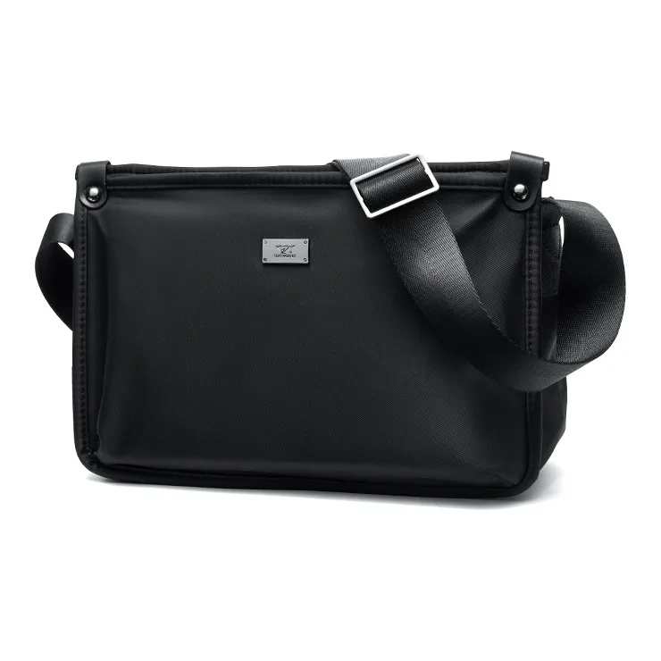 SEPTWOLVES Ткань Сумка через плечо QPL Стандартная Мужская Черная