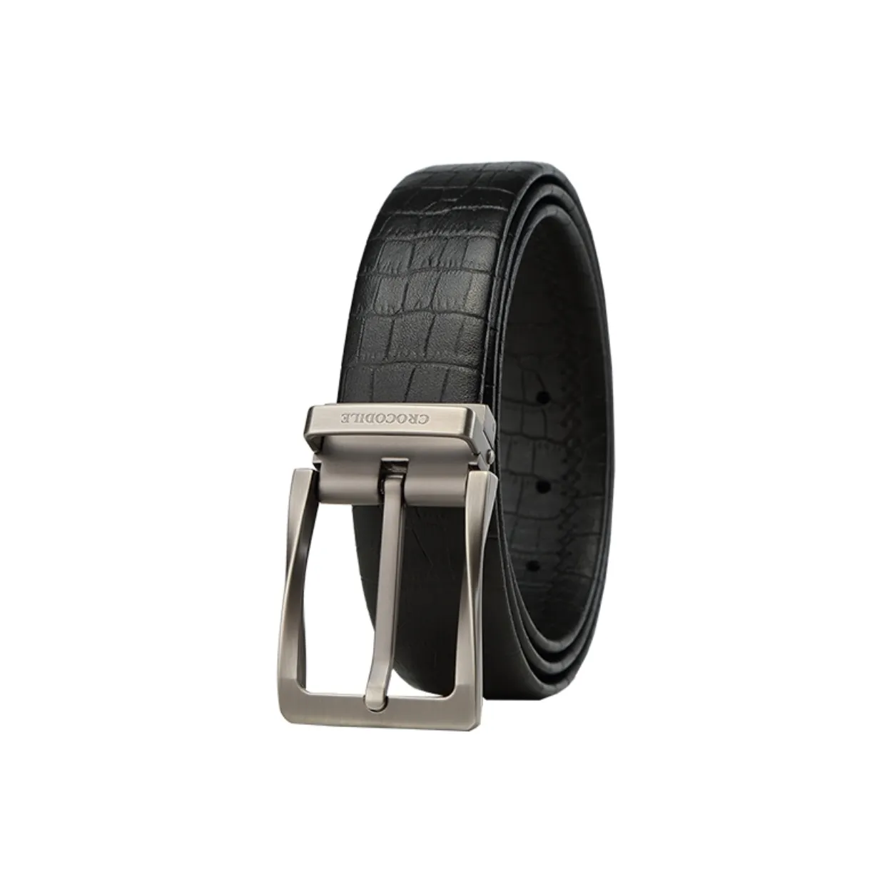Ремни из крокодиловой кожи с узором бизнес-стиль мужские с шириной 3,4CM
