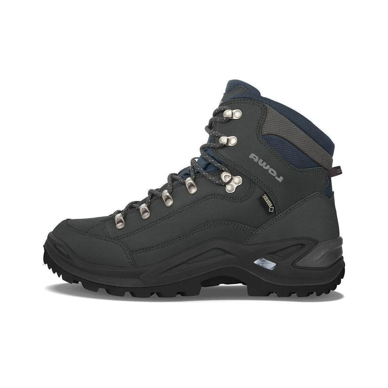 Lowa Renegade GTX Mid High Top Outdoor Shoes Men's Dark Gray