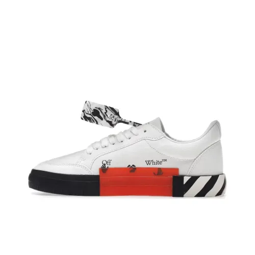 Off Белый Vulcanized Кеды Низкие Мужские