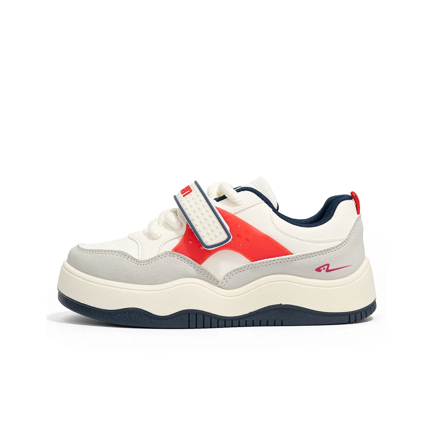 Humanism 1986 Низкие кроссовки для скейтбординга 3,5 см Женские Бежево-серые