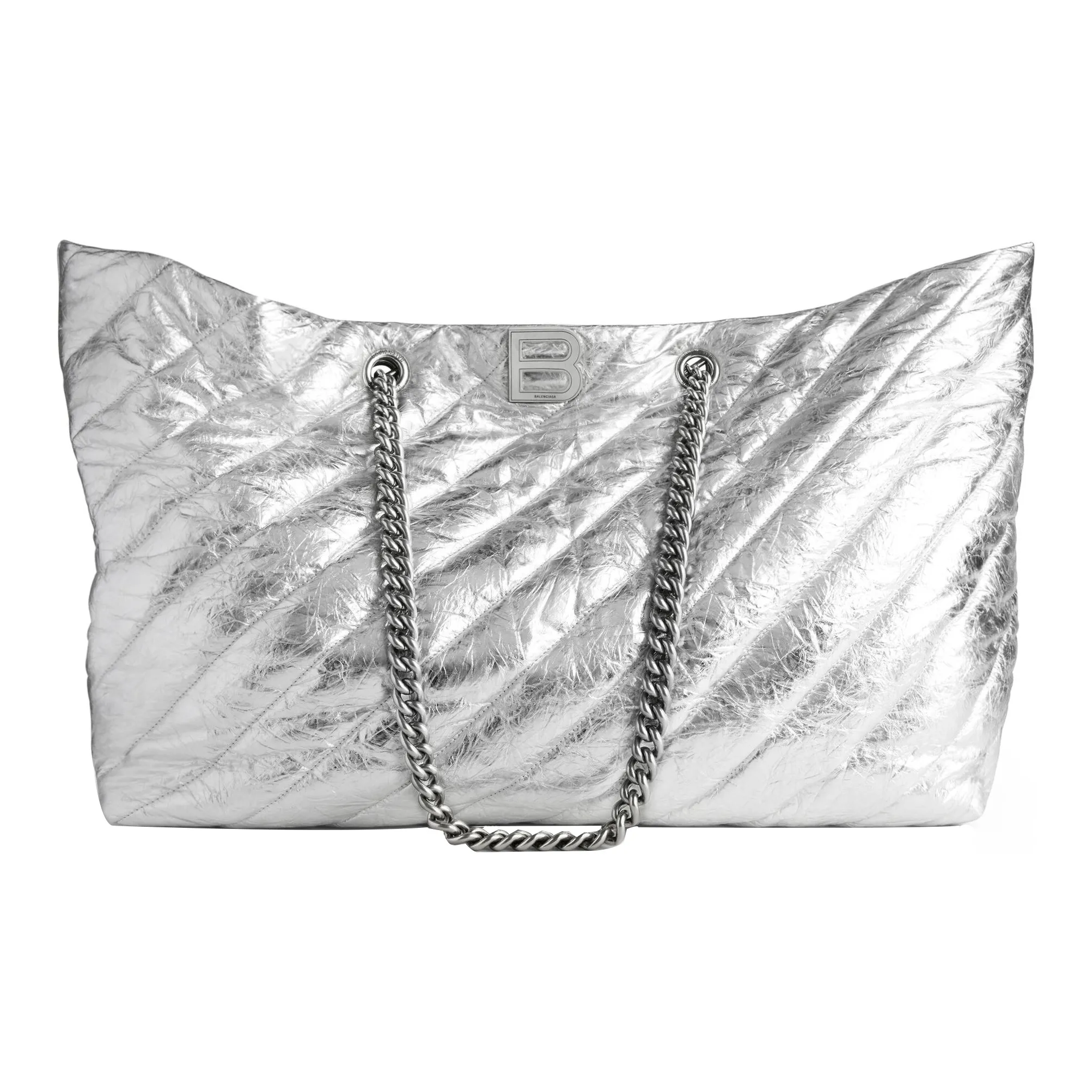 Balenciaga Crush Large Quilted Tote Bag