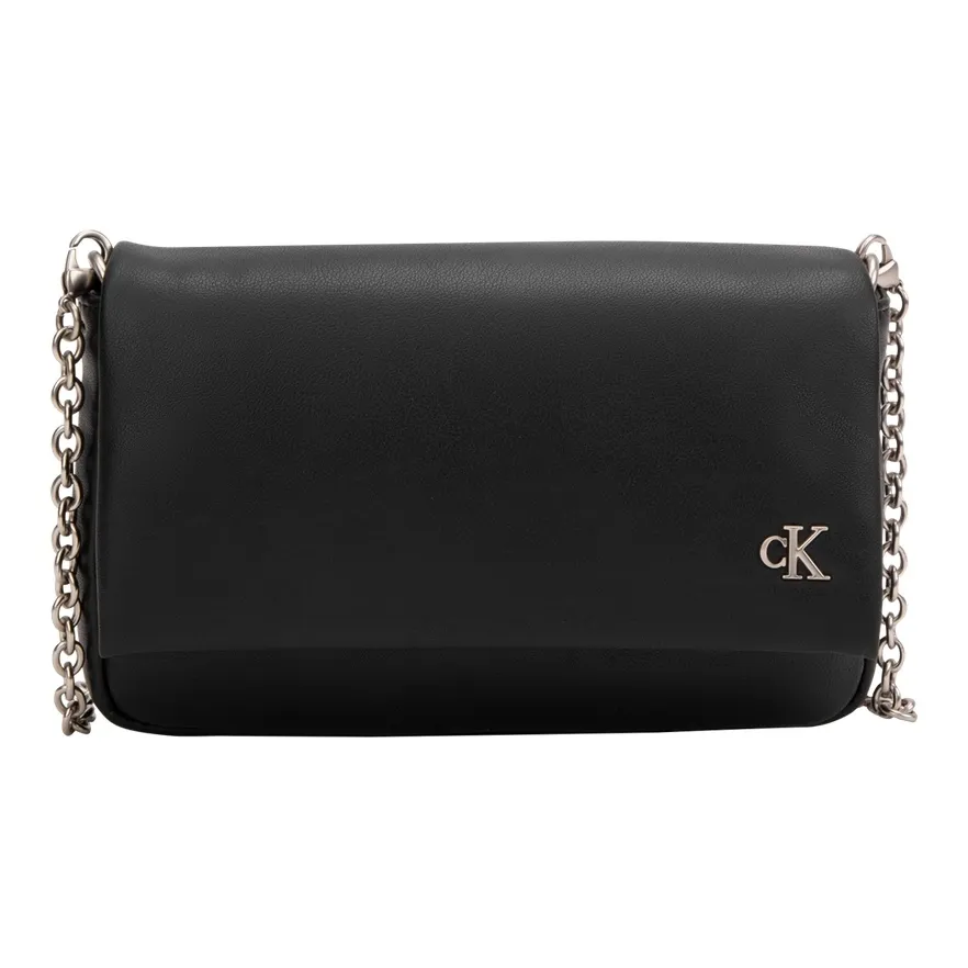 Calvin Klein Сумка через плечо из смешанного материала среднего размера женская цвет космический черный