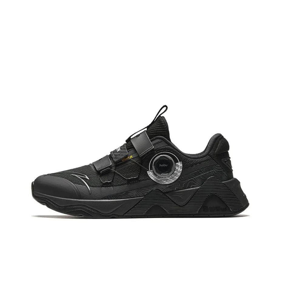 Anta Stable As A Mountain Pro Wear Resistant Support Balance Impact Resistant Low Top Training Shoes Men's Black