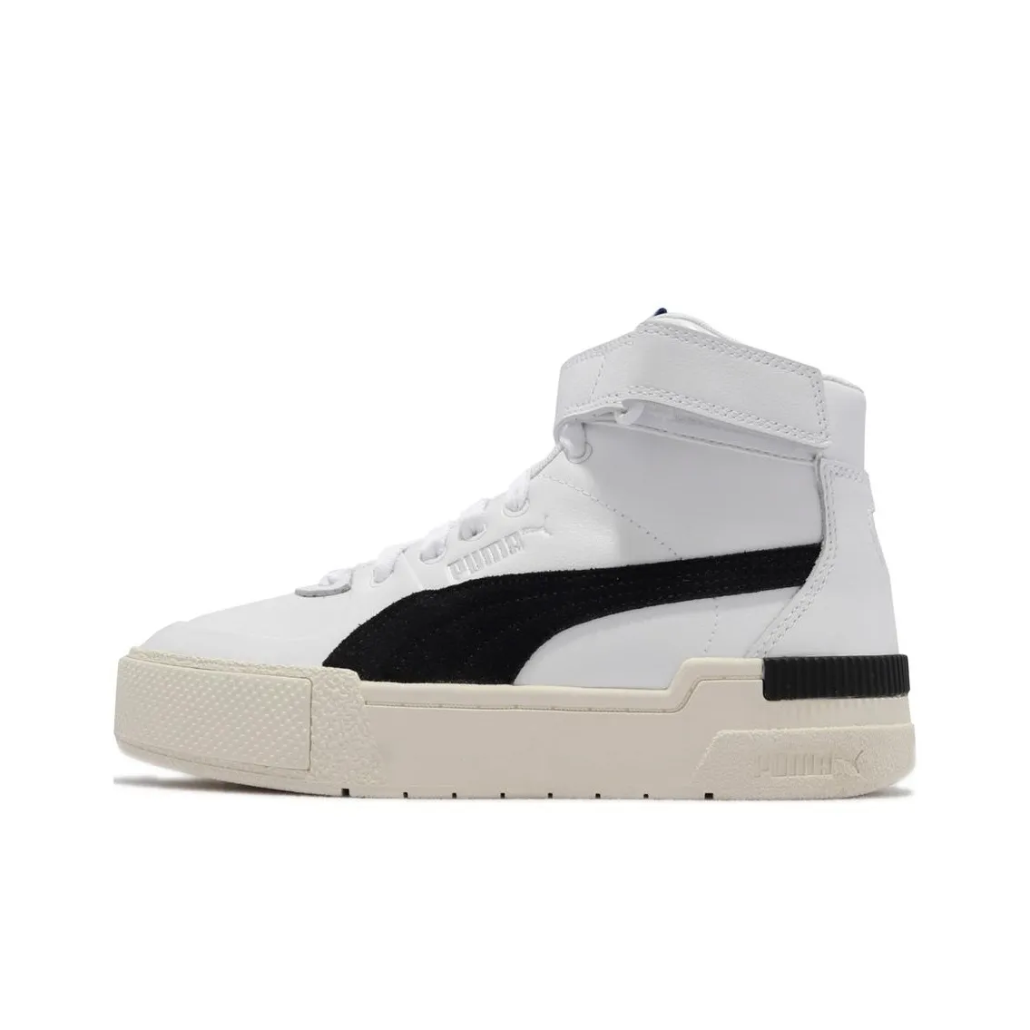 PUMA Cali Sport Топ Contac High Топ Кроссовки для скейтбординга Женские Белые Черные