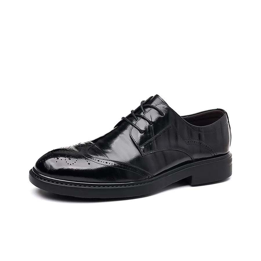 GZZ Bullock Dress Shoes Men's Black
