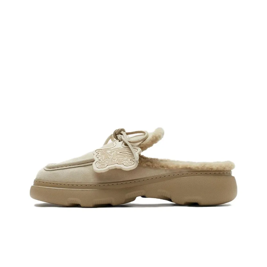 Burberry Stony Square-toe Slippers