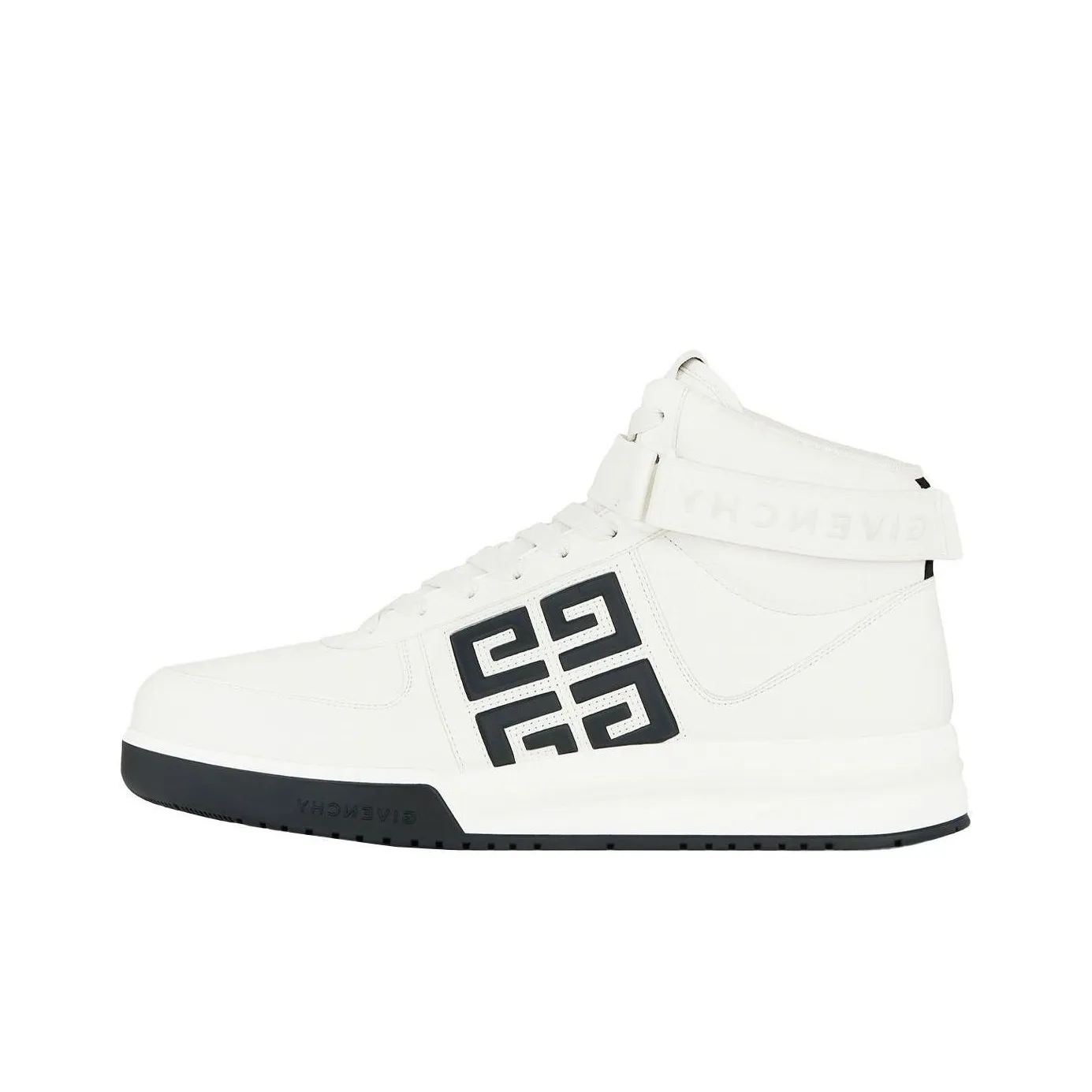 Givenchy High Top Skateboard Shoes Men's White