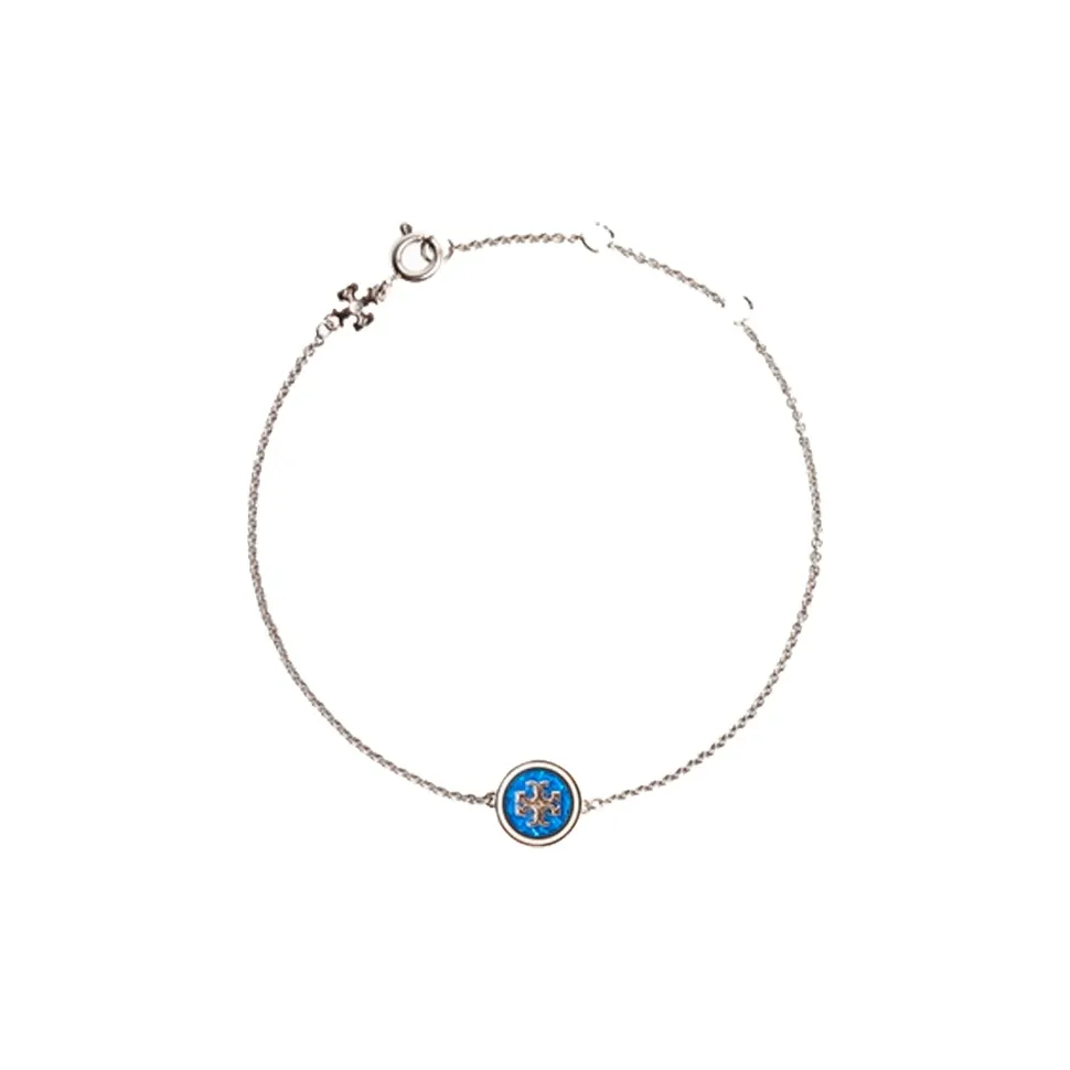 TORY BURCH Латунь Эмаль Браслеты Унисекс Синий