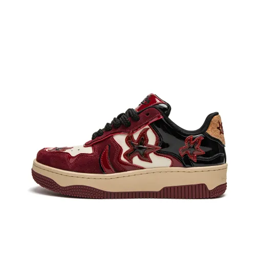 Youthloser Кроссовки для скейтбординга Low Top Бургундский Унисекс
