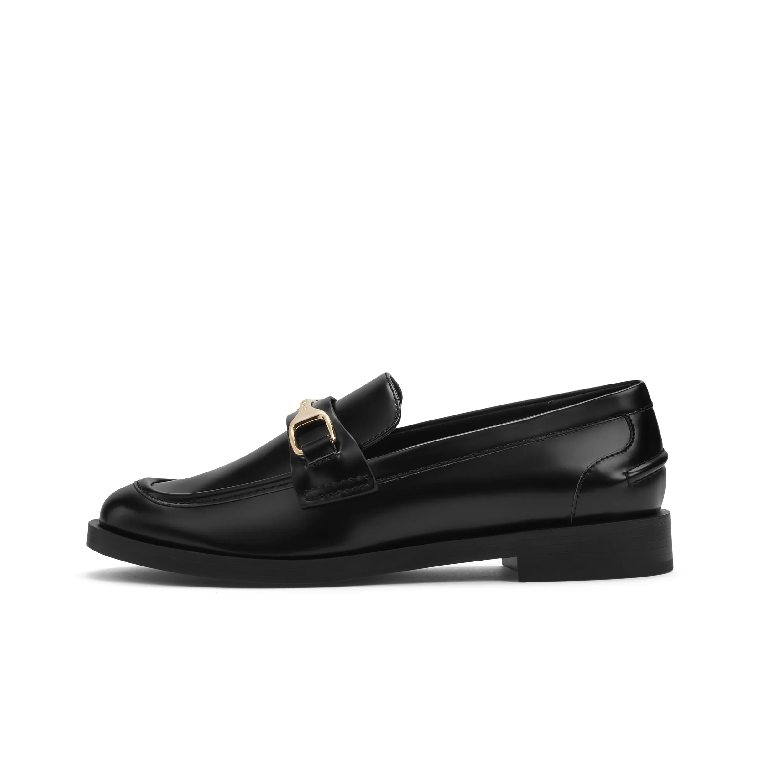 CHARLES&KEITH Loafers Women's Black Box Black/Chalk White/Brown
