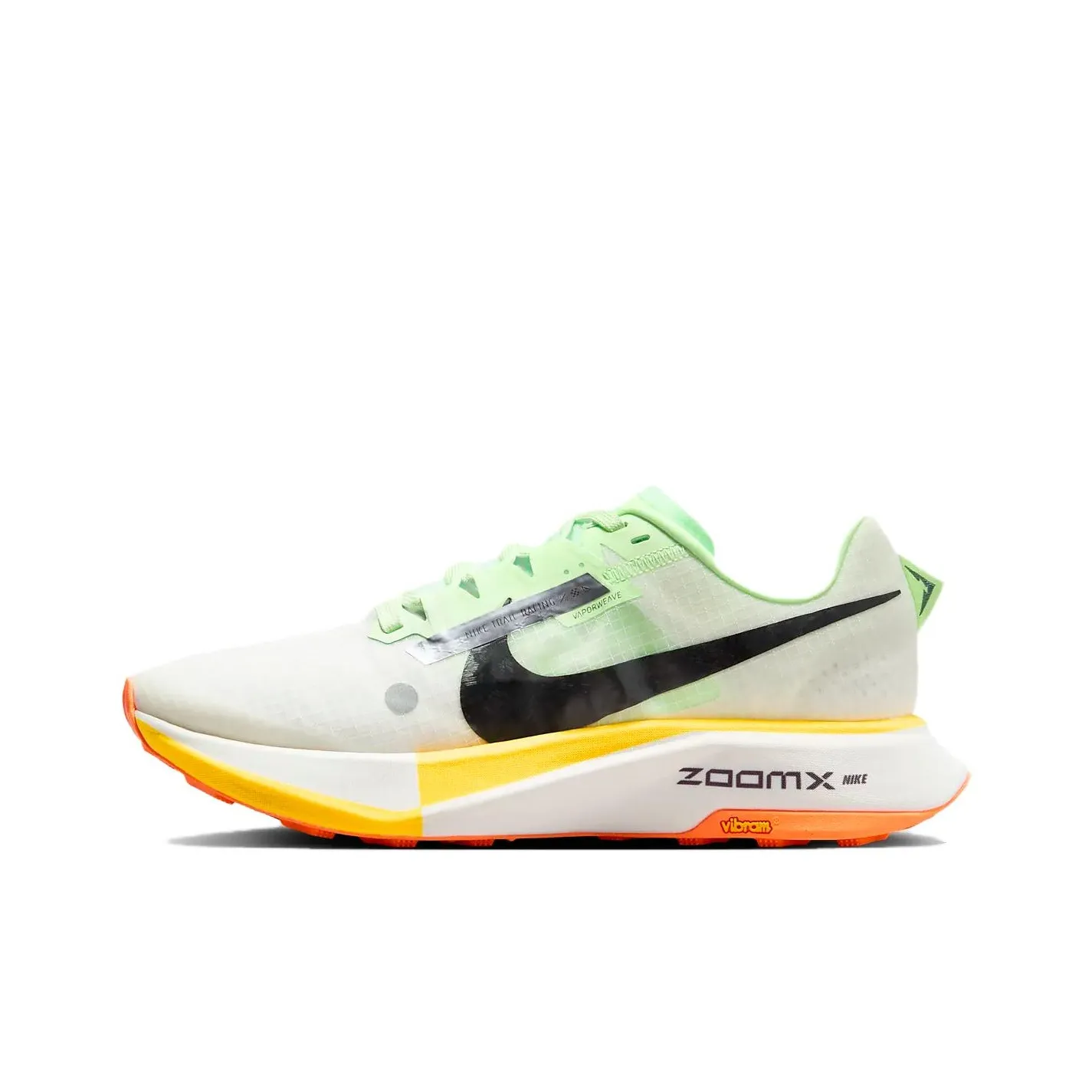 Nike Ultrafly Trail Summit White Vapor Green Laser Orange Black Women's