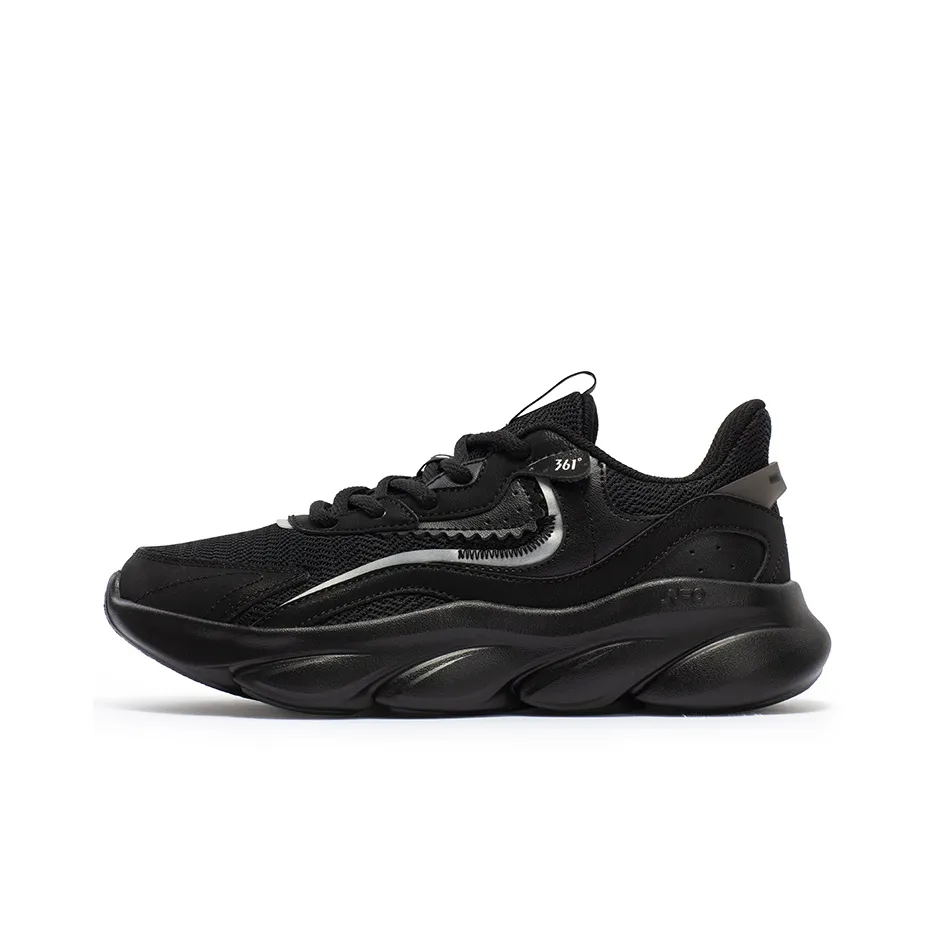 361° Cushioning, Slip Resistant, And Abrasion Resistant Low Top Casual Running Shoes Women's Obsidian Black