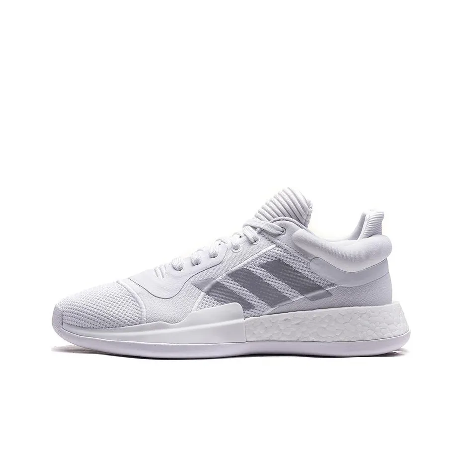 Adidas Marquee Boost Low White Silver Metallic