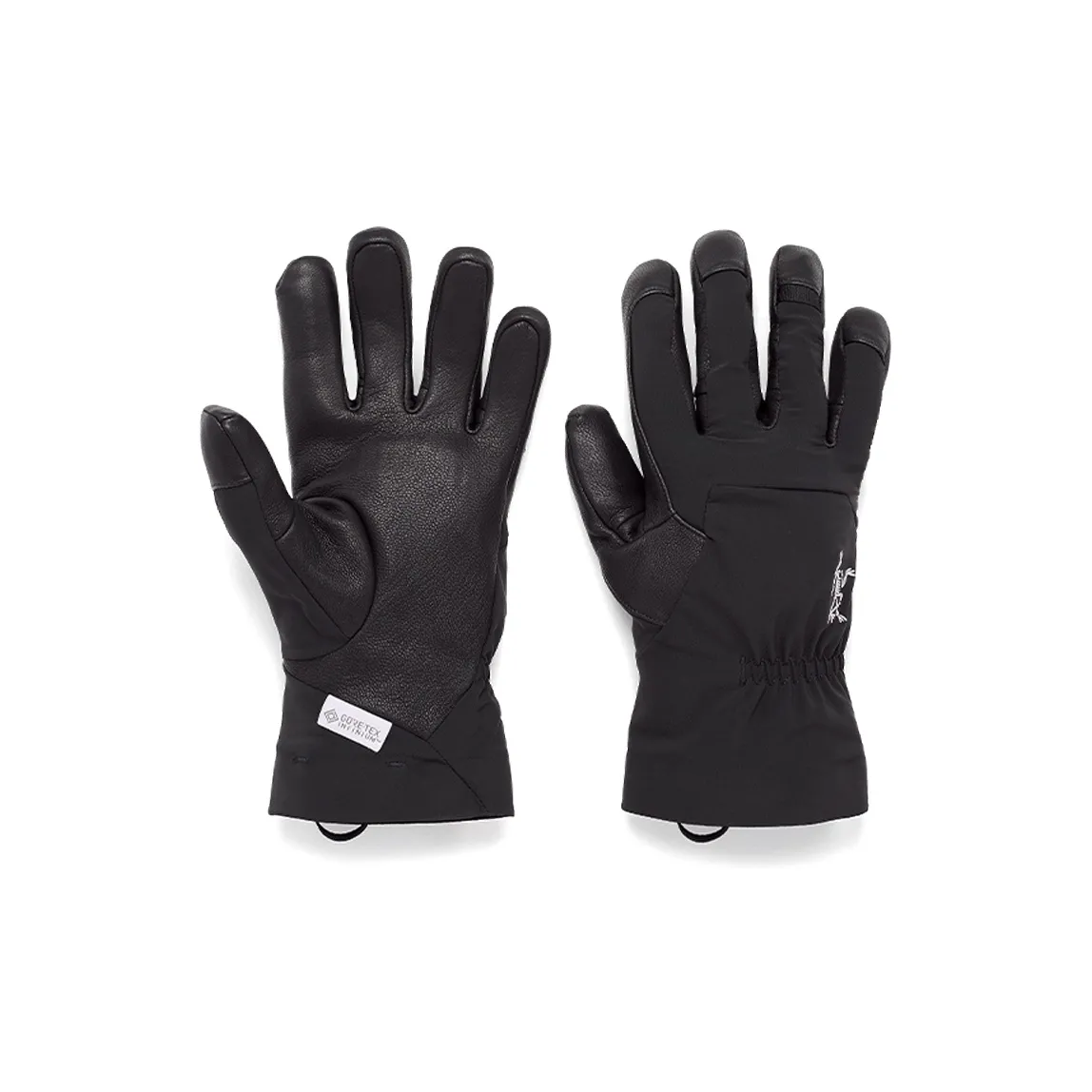 Arcteryx Козья кожа Вязаные перчатки Унисекс Черный