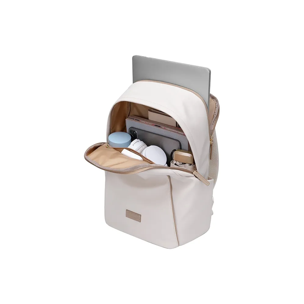 GOLF Ткань Рюкзак Большой Женский Абрикос Черный