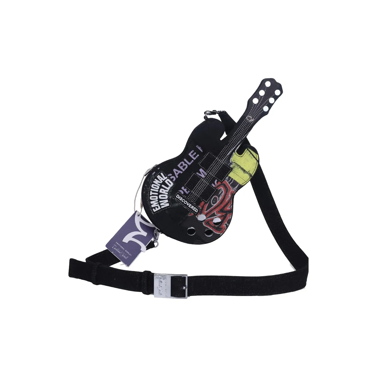 Emotional World Деним Сумка через плечо Средняя Женская Светло-синяя Темно-синяя Экрю