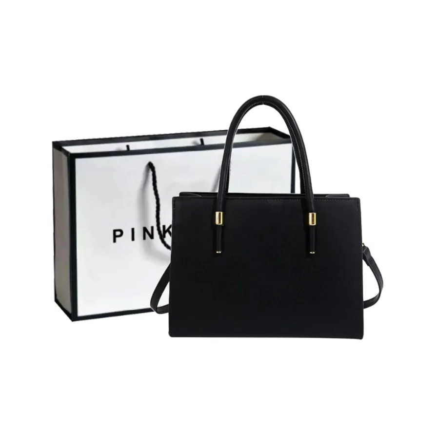 PINK·LAND ПУ (полиуретан) Сумка для свадьбы Сумка невесты Сумка-тоут Сумка на одно плечо Обычная Женская Бургунди Черный