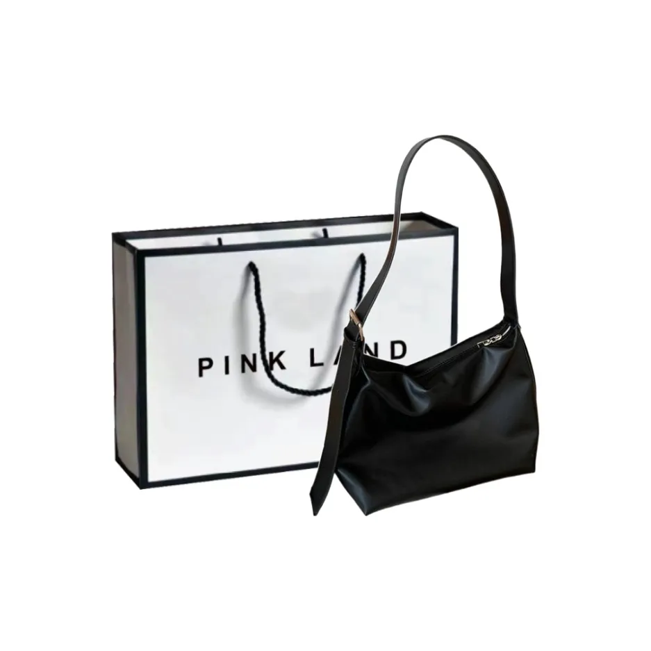 PINK·LAND ПУ (полиуретан) Сумка через плечо Стандартная Женская Желтый Белый Черный