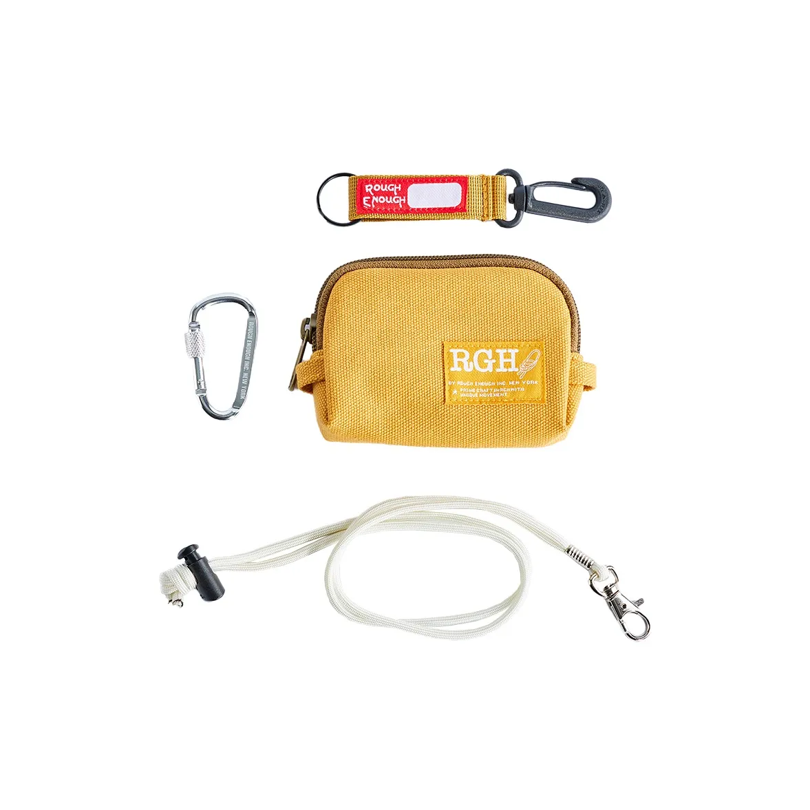 Rough Enough Холщовая сумка держатель для карт кошелек для монет стандартный унисекс шафран