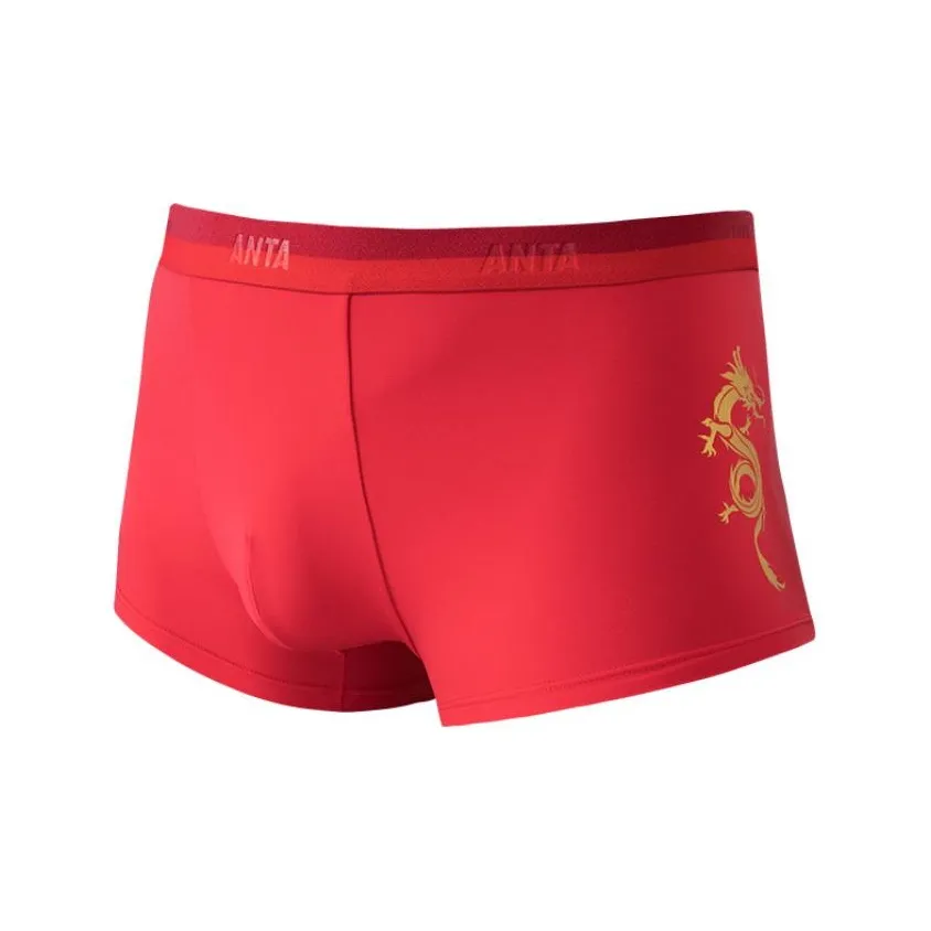 ANTA Life Collection Боксеры Мужские 1 Пачка Красный дракон Золотой С estamp