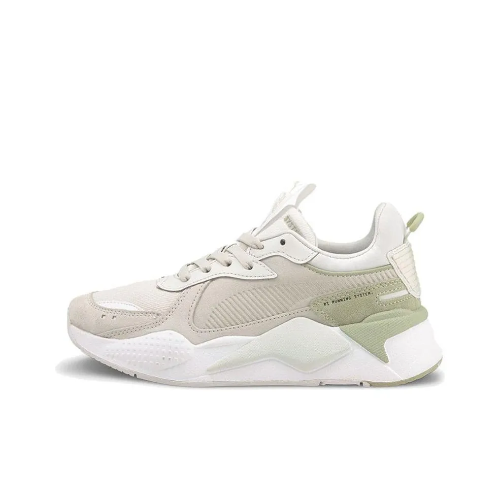 PUMA RS X Reinvent Low Топ Кэжуал Женский Серый Белый Зеленый