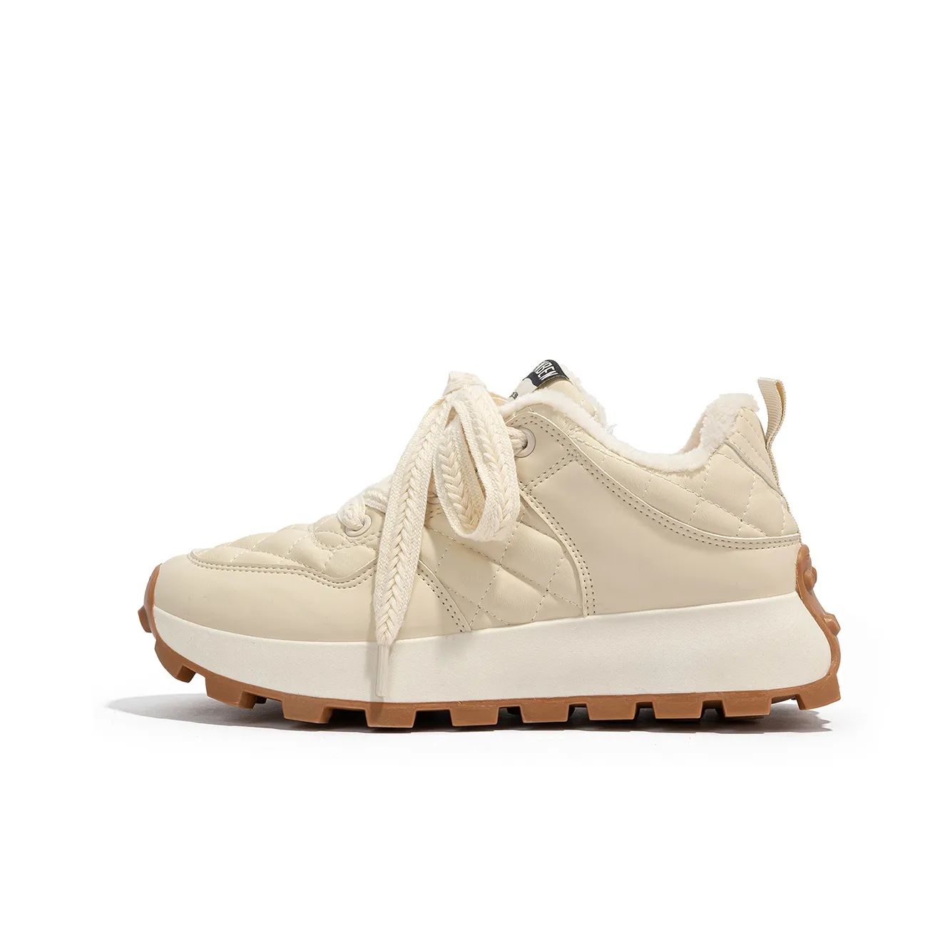 Humanism 1986 Низкий Топ Casual Женский Бежевый Коричневый