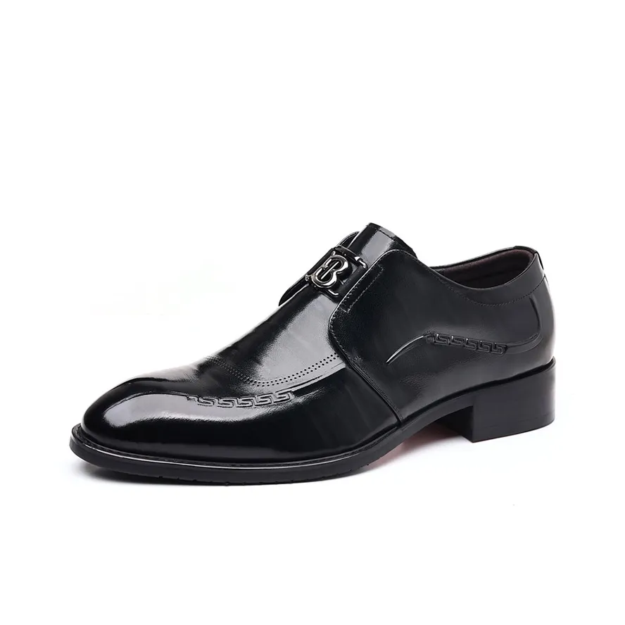 YEDANI Dress Shoes Men's Low Top Black/Brown