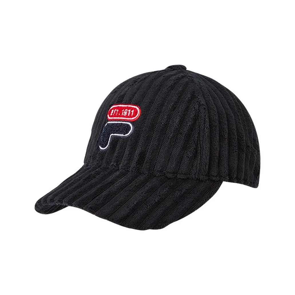 FILA Хлопок Вельвет Полиэстер Кепки Детские Черный Розовый