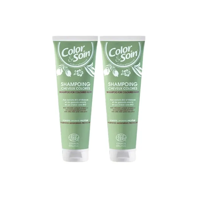 LES 3 CHENES Защита цвета Шампунь Уход 250 мл 250 мл*2