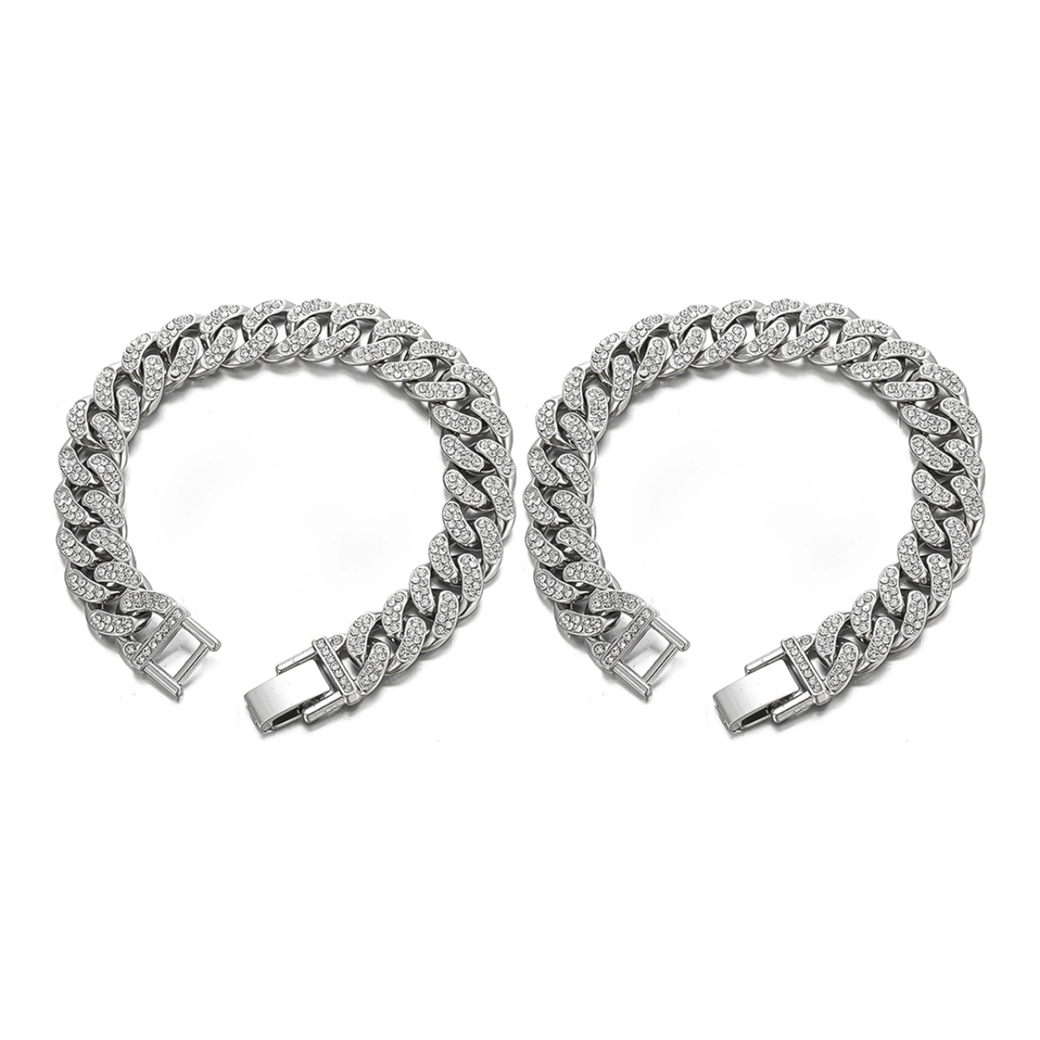 SU Титановый стальной браслет унисекс коробка