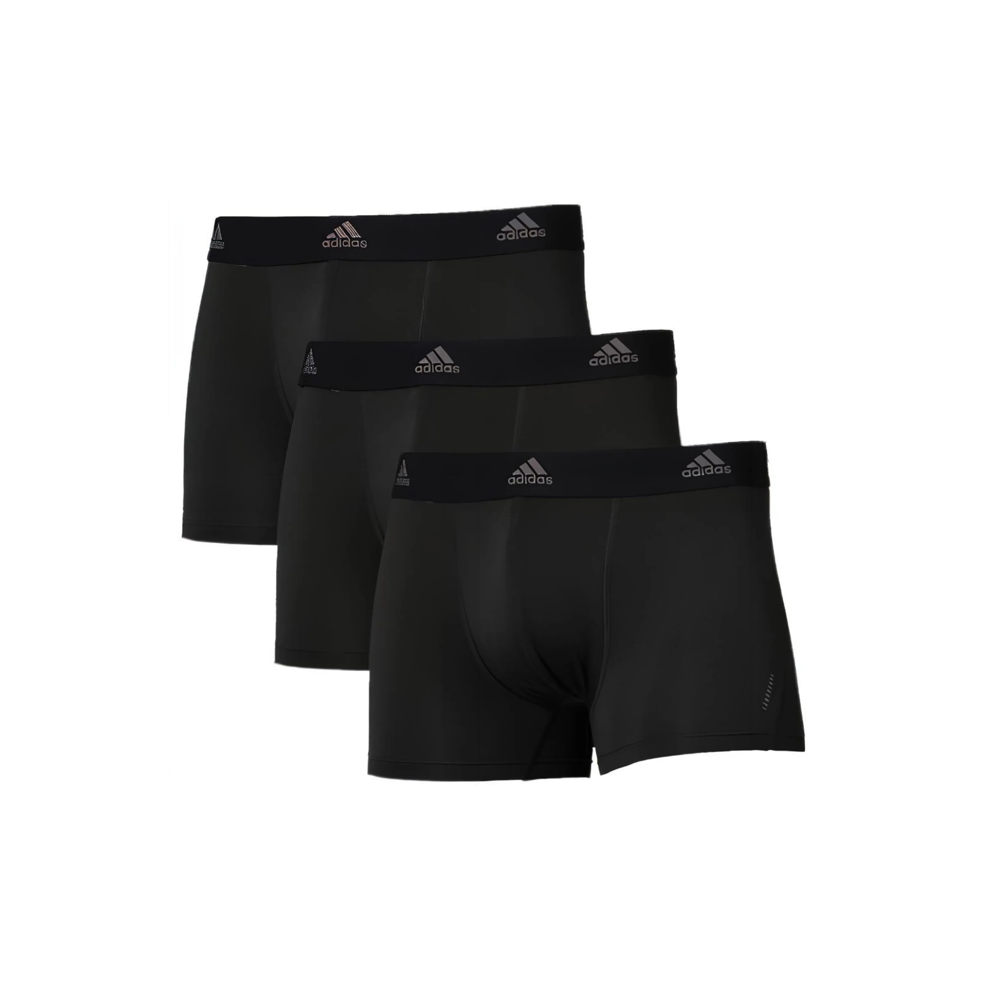 Adidas Боксеры Мужские 3 упаковки Черные