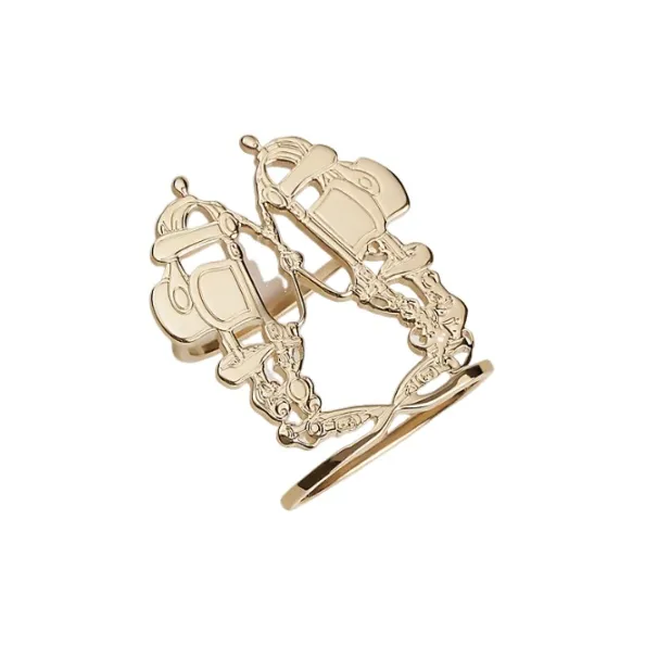 HERMES Латунь Аксессуары Унисекс Золото