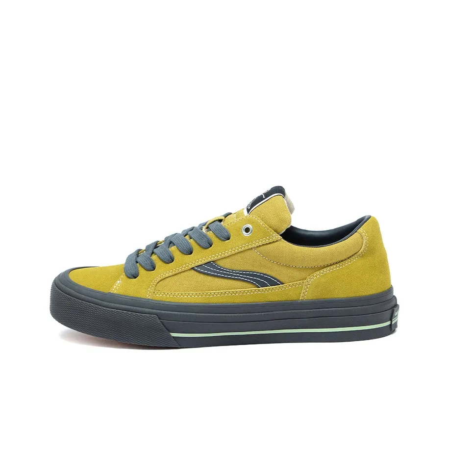 ODDCIRKUS Astley Neon Баланс Устойчивый к истиранию Низ Резистентный Низ Топ Скейтборд Кроссовки Унисекс Киви Желтый