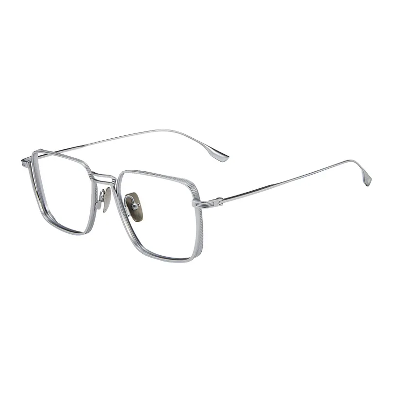 SOXICK Чистый титан Квадратные Оправы для очков Мужские