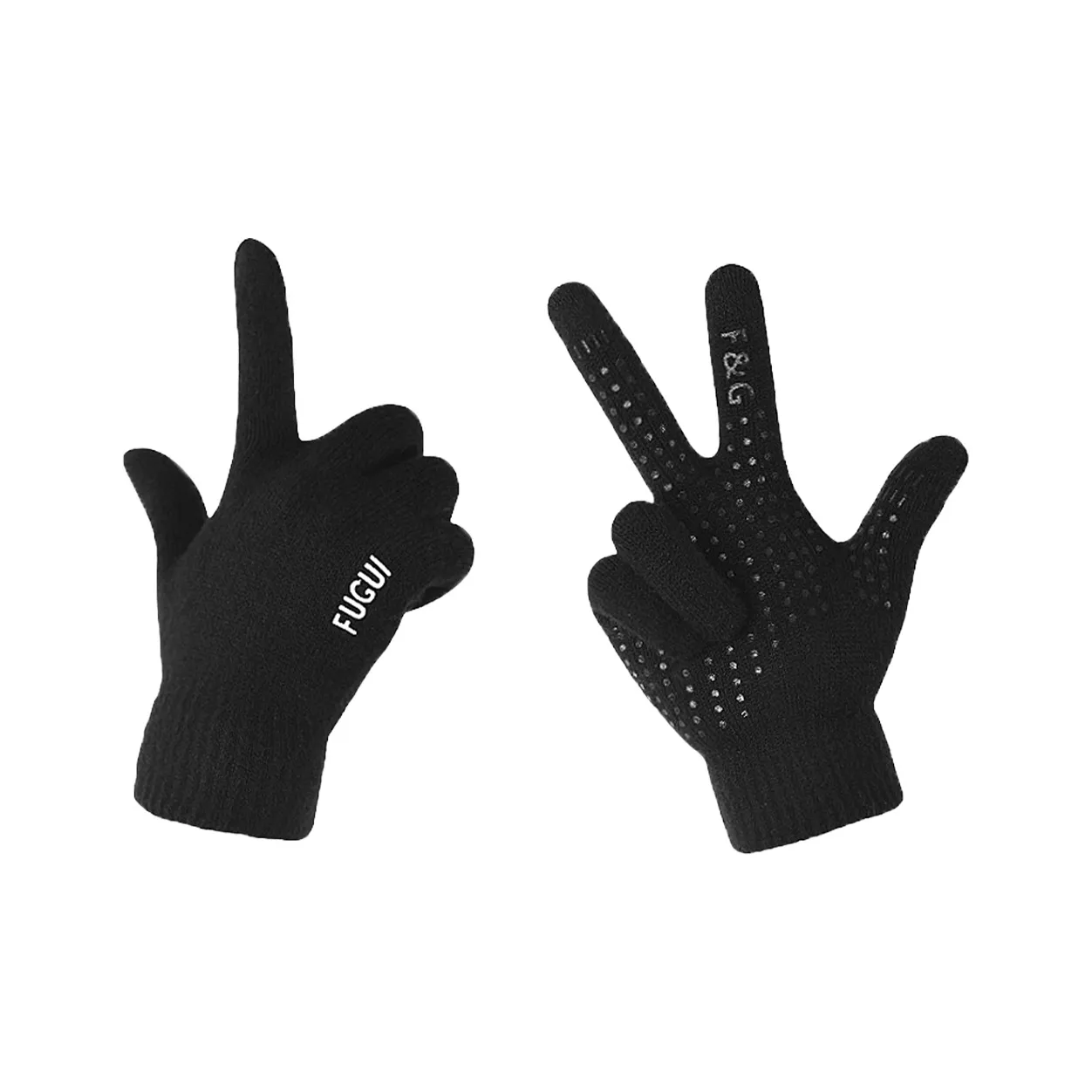 Youyoulan Knit Gloves Men's