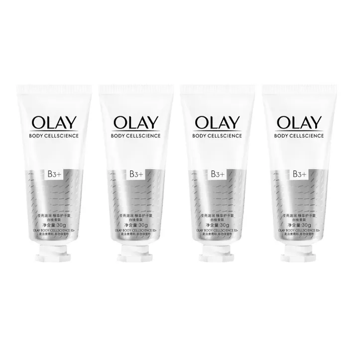 Olay Осветляющий и Увлажняющий Крем для Рук Укрепляющий и Лифтинговый Увлажняющий и Увлажняющий 30 г * 4