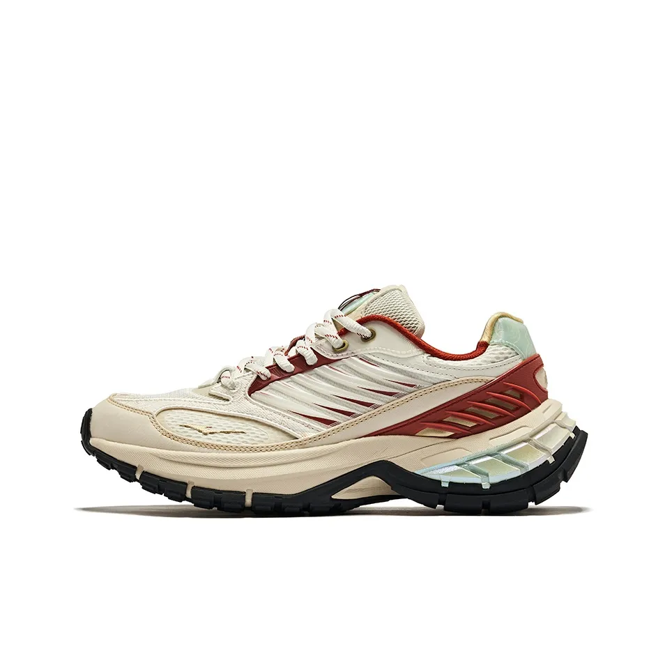 Erke Hung Feather Амортизация Износостойкий Низкий Топ Повседневная Обувь Мужская Новый Год Красный