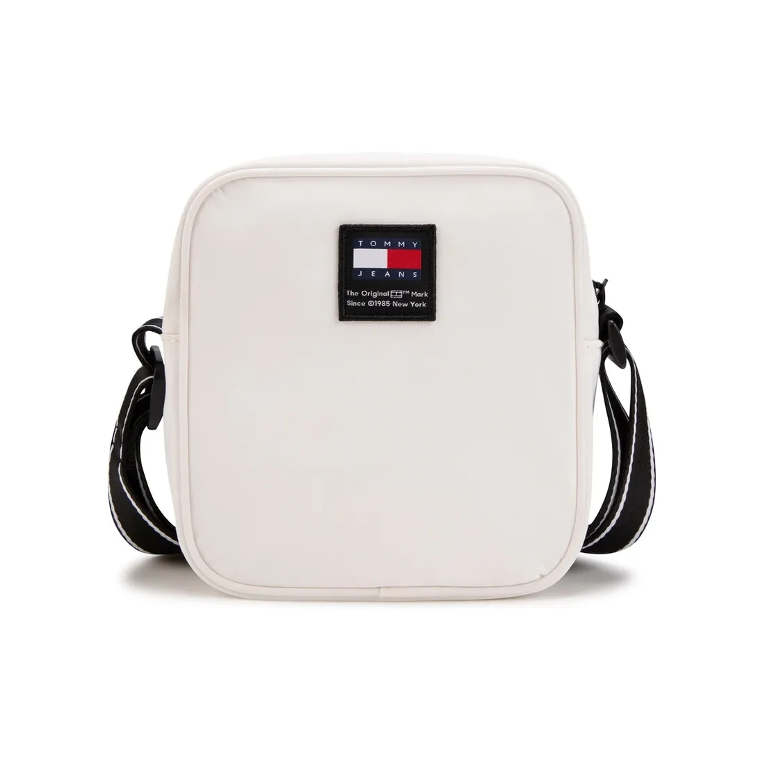 Tommy Hilfiger Polyester Shoulder Bag Medium Size Men's White/Black