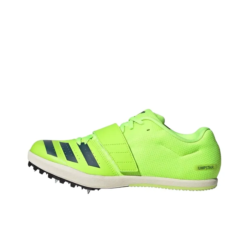 Adidas JUMPSTAR Амортизация Устойчивый к истиранию Дышащий Низкий Верх Тренировочные Беговые кроссовки Унисекс Зеленый Черный