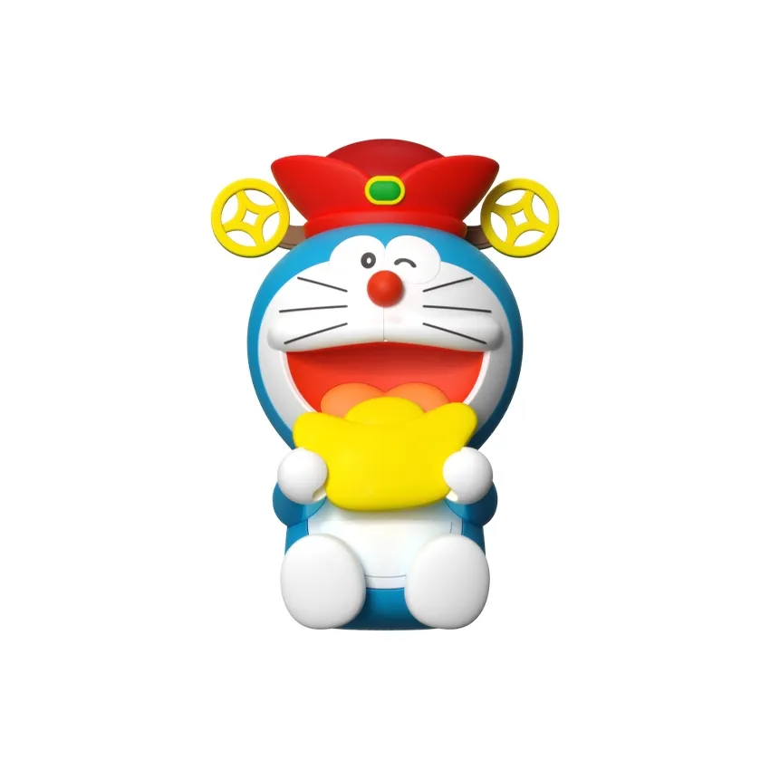 ROCK Doraemon Characters Год дракона Новый год Ароматерапия Плюшевый украшение Фигурки в стиле чиби
